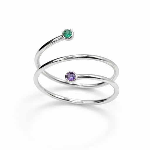 Partner Spiral Ring